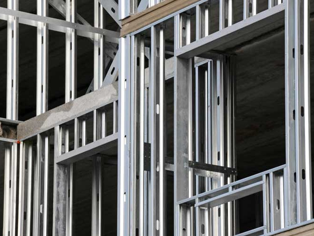 Metal stud framing
